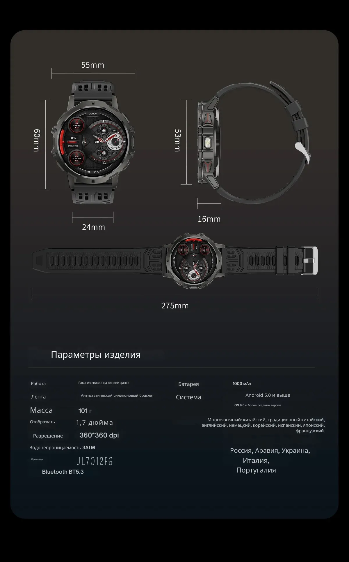 ZW15 Смарт Часы 12
